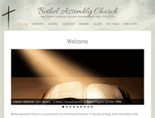 Tablet Screenshot of bethelassemblyvizag.org